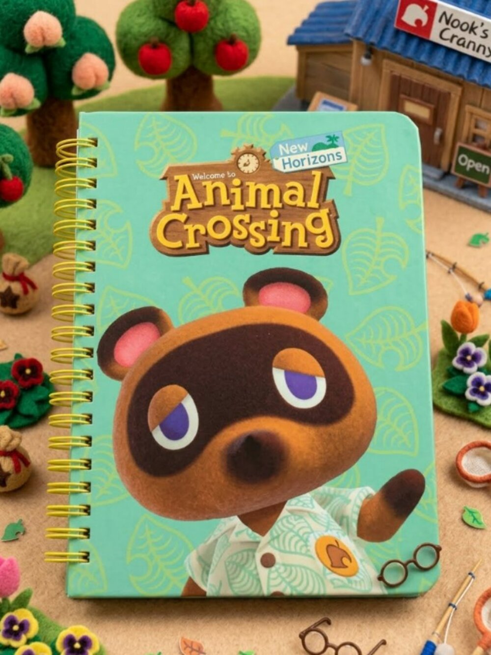 Animal Crossing: New Horizons Spiral Notebook